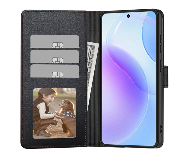 Tech-Protect Wallet Galaxy A57 5G Black/Red - 1523208 - zdjęcie 3